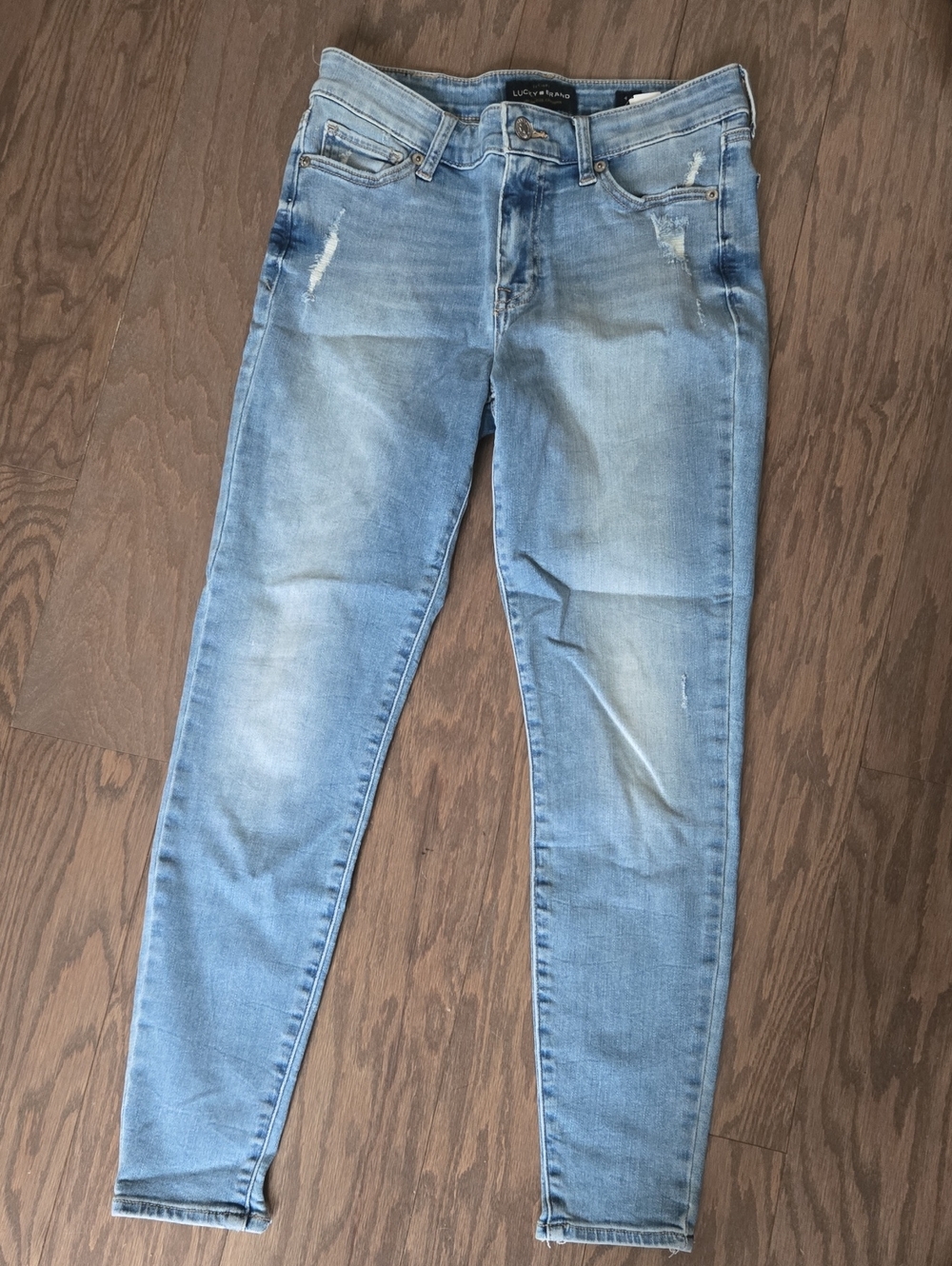 Lucky Brand Ava Skinny Jeans Size 4/ W27 Womens